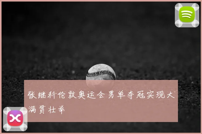 张继科伦敦奥运会男单夺冠实现大满贯壮举